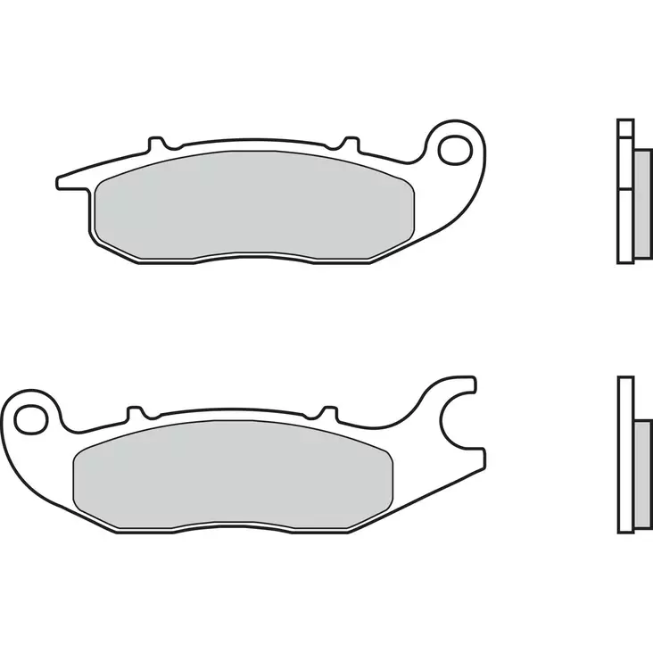 Brembo Jarrupalat Carbon-Ceramic - Jarrupalat - 231-HO5606 - 1
