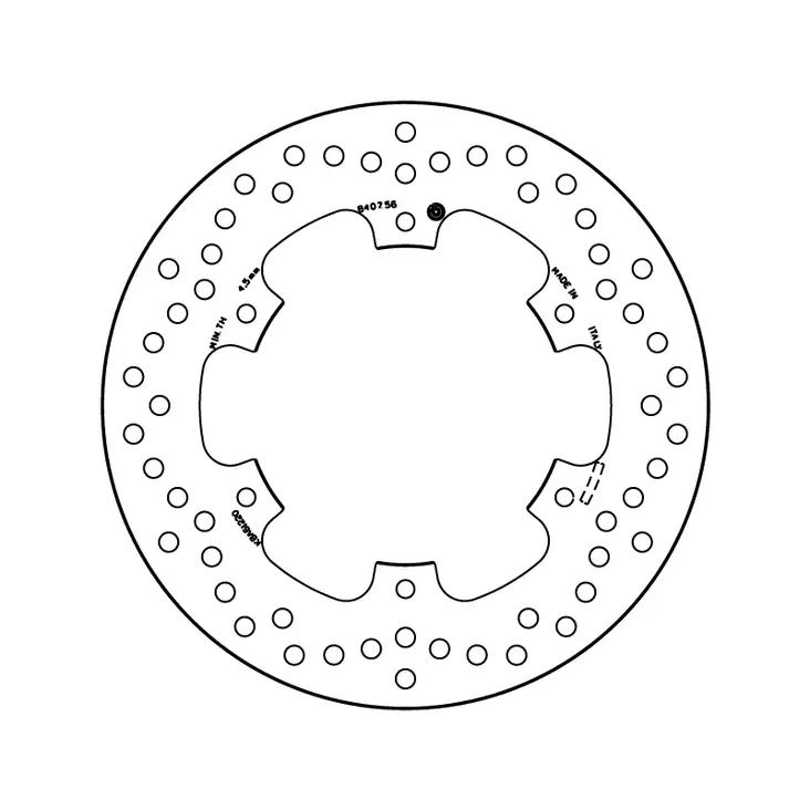 Brembo Serie Oro jarrulevy - Jarrulevyt - 232-68B40756 - 1