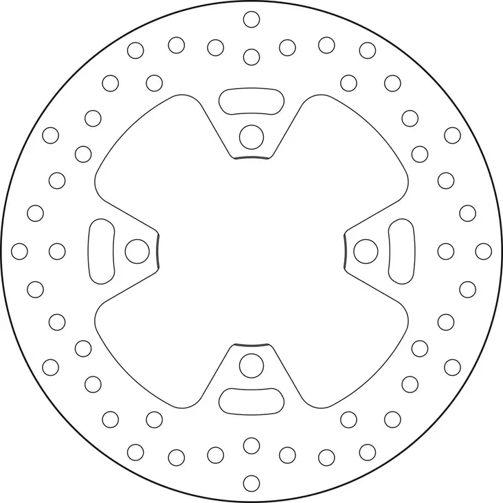 Brembo Serie Oro jarrulevy - Jarrulevyt - 232-68B407H6 - 1