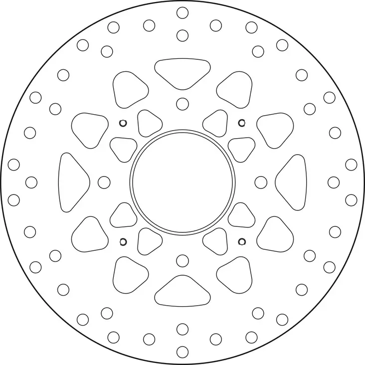 Brembo Serie Oro jarrulevy - Jarrulevyt - 232-68B407M6 - 1