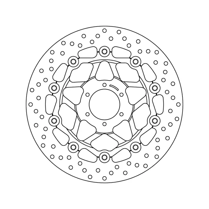 Brembo Serie Oro jarrulevy kelluva - Jarrulevyt - 232-78B40826 - 1