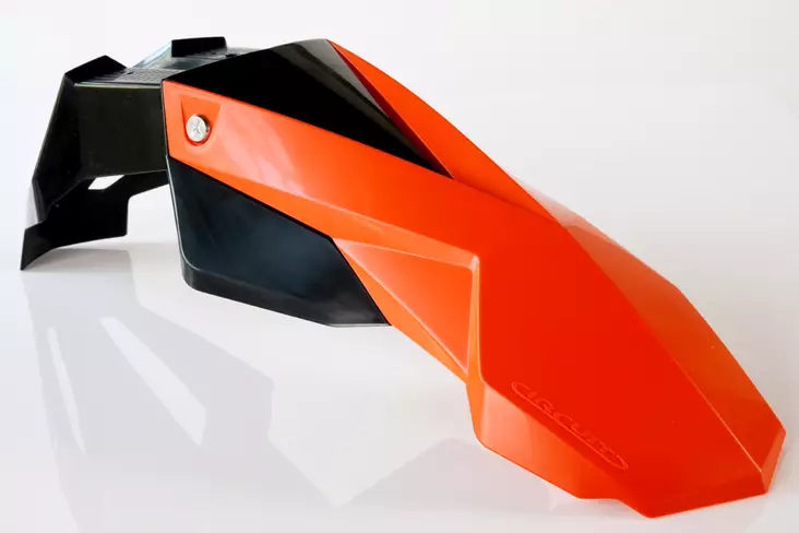 Circuit Universal Supermoto etulokari STEALTH musta/oranssi - Lokasuojat - 180-1201-6 - 1