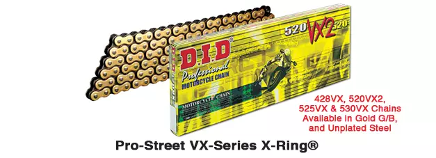 D.I.D 428VX Ketju+Jousil. (FJ) - Ketjut - 283-428040-146 - 1