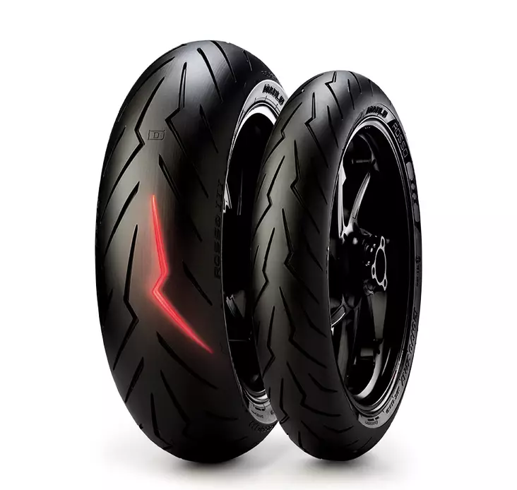 PIRELLI Diablo Rosso III 180/60 ZR 17 M/C (75W) TL R - Renkaat - 53-26356 - 3