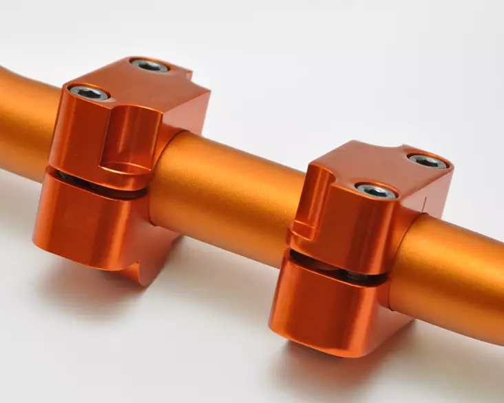 Psychic Kiinnikkeet 28,6mm Orange - Ohjaustangot ja tarvikkeet - 38-0033-6 - 1