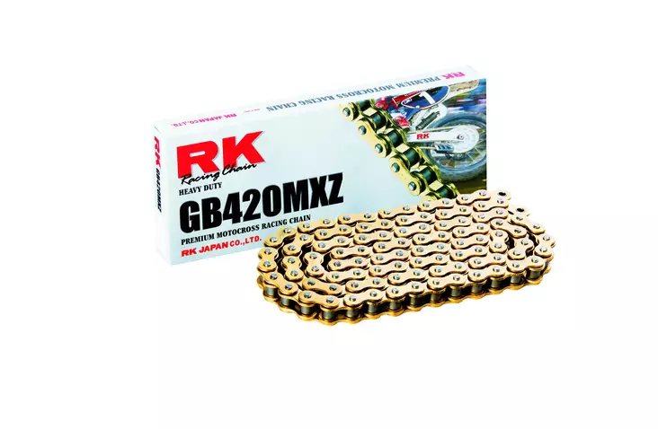 RK GB420MXZ Offroad ketju Kulta +CL (Jousil.) - Ketjut - 282-420151-146 - 1