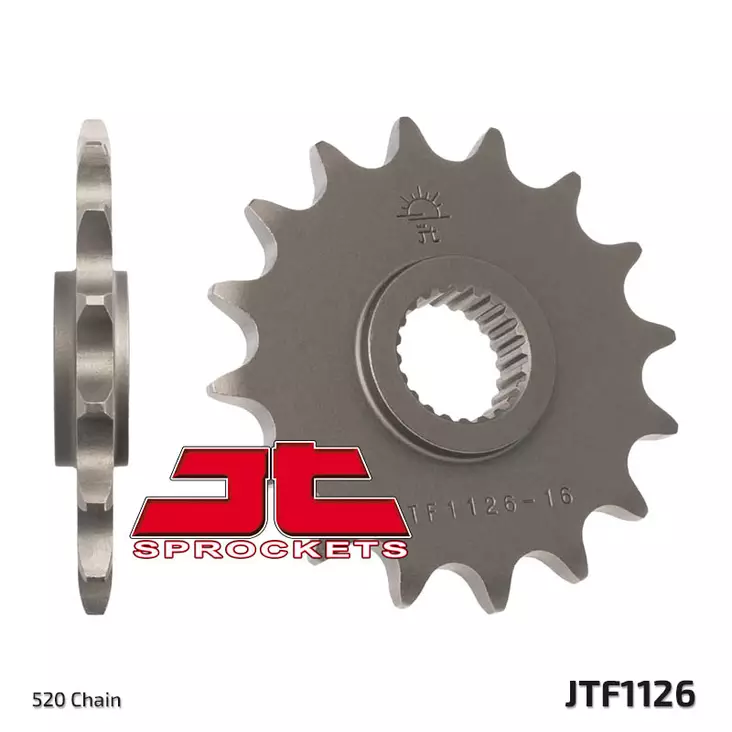 Supersprox / JT Front sprocket 1126.16 - Eturattaat - 27-1-1126-16 - 1