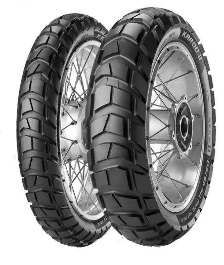 METZELER Karoo 3 140/80 - 18 M/C 70R M+S TL R - Renkaat - 34-23167 - 2