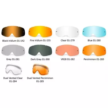 Oakley O-Frame MX Repl Lens BLACK IRIDIUM - Ajolasit - 671-2057 - 1