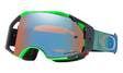 Oakley Goggles Airbrake MX Shockwave Blue Grn w/PrizmSaphr - Hanskat - 670-7046-67 - 2