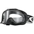 Oakley Goggles Crowbar Mx Jet Black Speed Dual Clear - Hanskat - 670-0077 - 1