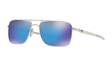 Oakley Sunglasses Gauge 6 Pol Chrome w/ PRIZM Sapphire - Aurinkolasit - 672-6038-0257 - 1