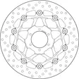 *Brembo Serie Oro jarrulevy kelluva - Jarrulevyt - 232-78B40827 - 2