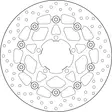 * Brembo Serie Oro jarrulevy kelluva - Jarrulevyt - 232-78B40847 - 1