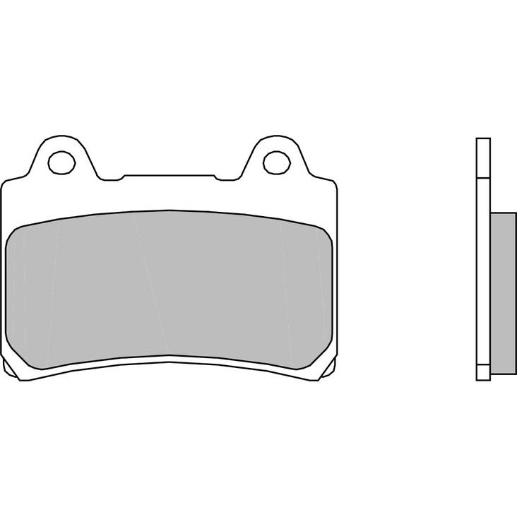 Brembo Jarrupalat Carbon-Ceramic - Jarrupalat - 231-YA3507 - 1