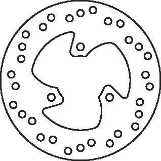 Brembo Serie Oro jarrulevy - Jarrulevyt - 232-68B40717 - 1