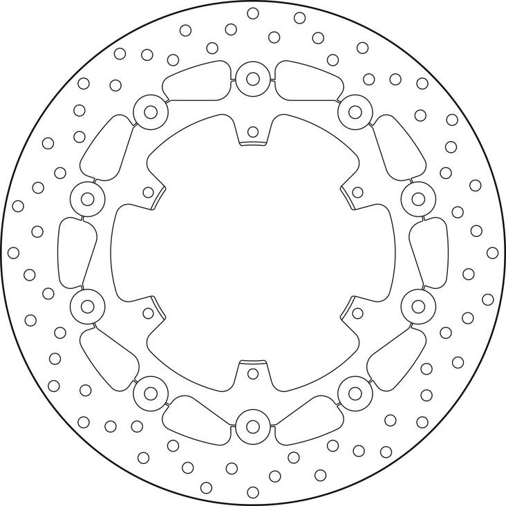 * Brembo Serie Oro jarrulevy kelluva - Jarrulevyt - 232-78B40887 - 1