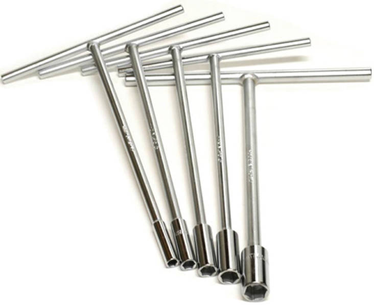 Hyper T-kahva työkalusarja 8-10-12-13-14-17-19 mm - Muut tarvikkeet - 9-1-16047 - 1