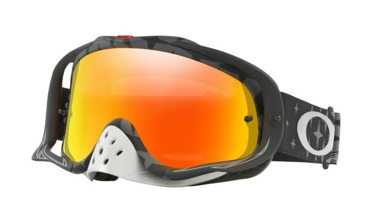 Oakley Goggles Crowbar TLD Megaburst Black w/Fire Irid - Hanskat - 670-7025-47 - 2