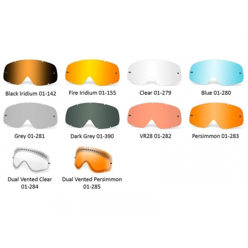 Oakley O-Frame MX Repl Lens BLACK IRIDIUM - Ajolasit - 671-2057 - 1