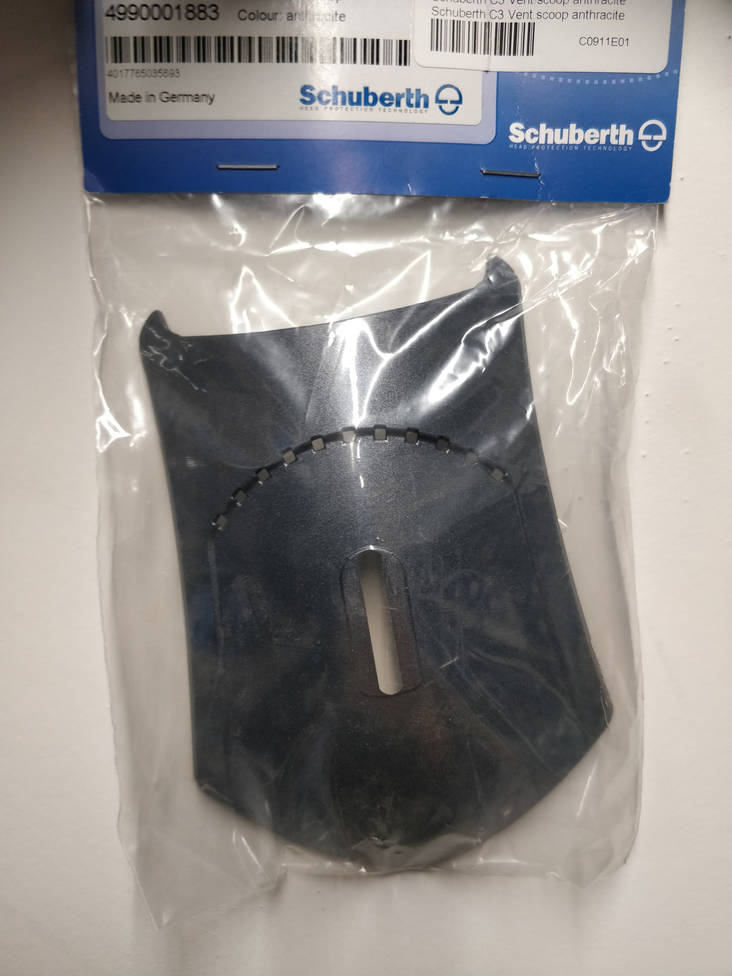 Schuberth C3 Vent.scoop anthracite - Varaosat - 511-900-74-7 - 1