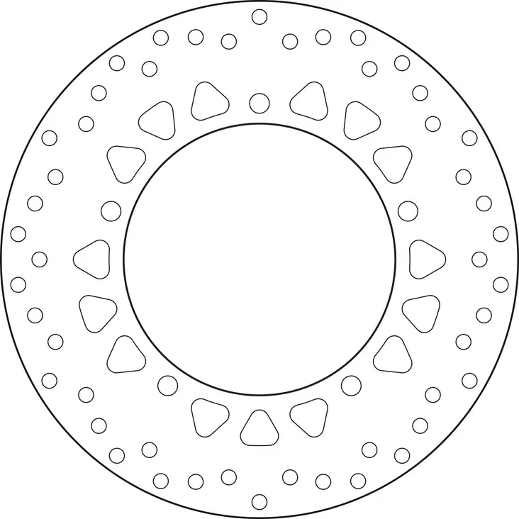 Brembo Serie Oro jarrulevy - Jarrulevyt - 232-68B407M7 - 1
