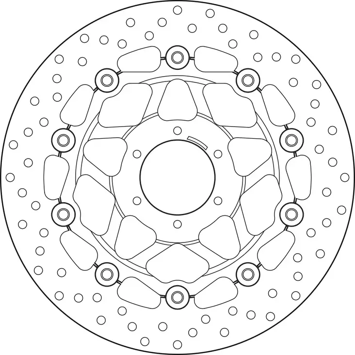 *Brembo Serie Oro jarrulevy kelluva - Jarrulevyt - 232-78B40827 - 2