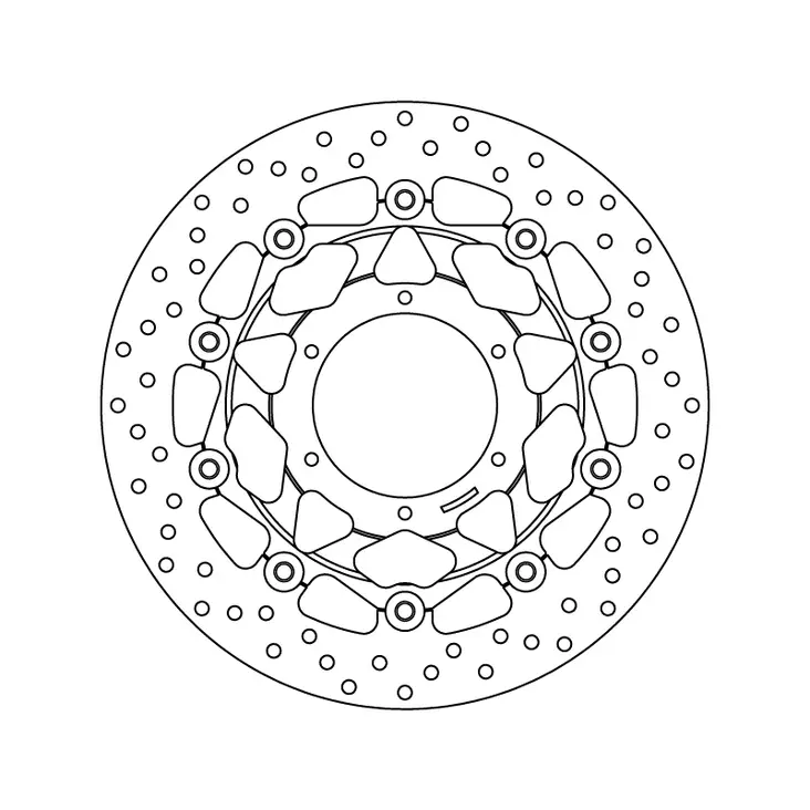 Brembo Serie Oro jarrulevy kelluva - Jarrulevyt - 232-78B40867 - 1