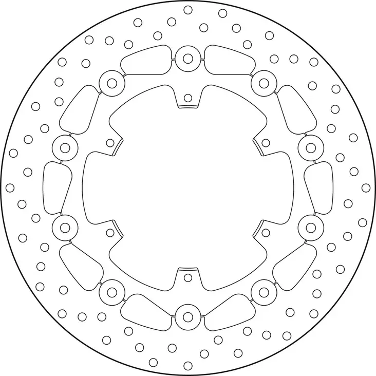* Brembo Serie Oro jarrulevy kelluva - Jarrulevyt - 232-78B40887 - 1