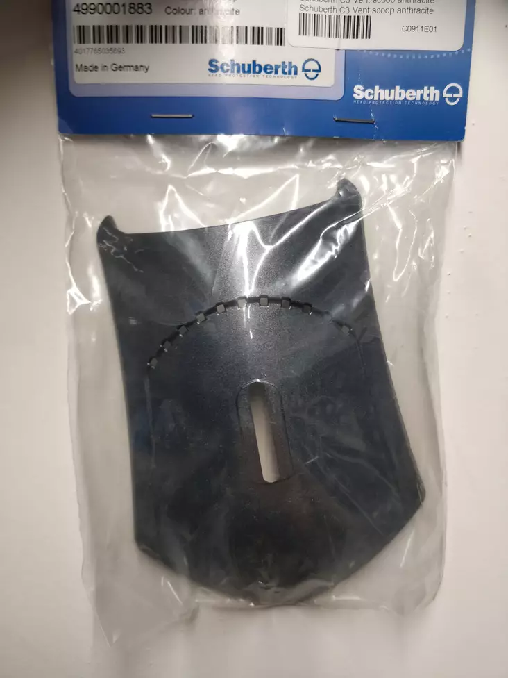 Schuberth C3 Vent.scoop anthracite - Varaosat - 511-900-74-7 - 1
