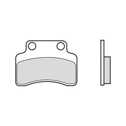 Brembo Jarrupalat Carbon-Ceramic - Jarrupalat - 231-07018 - 1