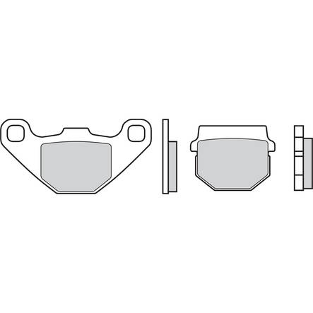 Brembo Jarrupalat Carbon-Ceramic - Jarrupalat - 231-HO1118 - 1