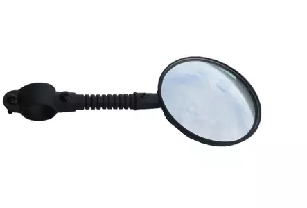 Tec-X Peili, Oikea / Vasen, Yleismalli, Musta, Laajakulma, Klemmari, Joustovarsi - Peilit - 307-3018 - 1