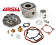 Airsal Sylinterisarja & Kansi, 50cc, Piaggio / Gilera / Aprilia (Piaggio), neste - Sylinterit ja kannet - 301-1038 - 1