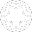 Brembo Serie Oro jarrulevy - Jarrulevyt - 232-68B407M8 - 1