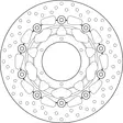 *Brembo Serie Oro jarrulevy kelluva - Jarrulevyt - 232-78B40838 - 1