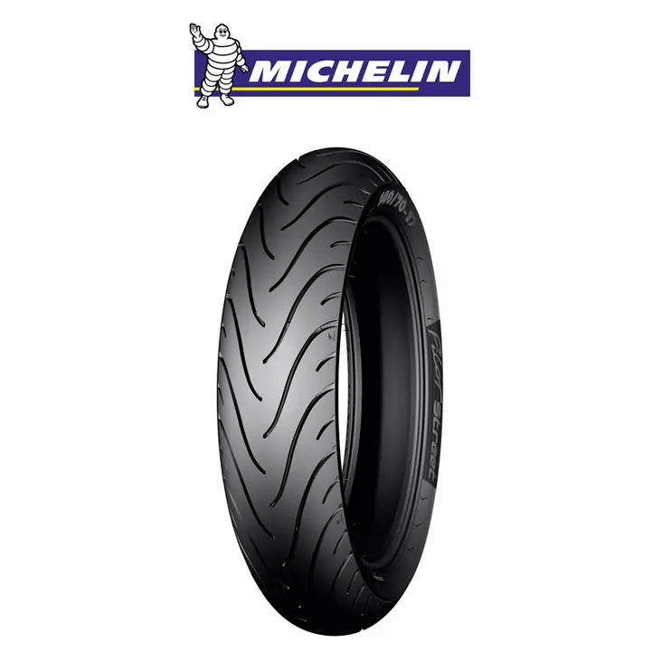 120/70-17 ZR 58W, MICHELIN Pilot Street Radial, Etu TL - Renkaat - 152108 - 2