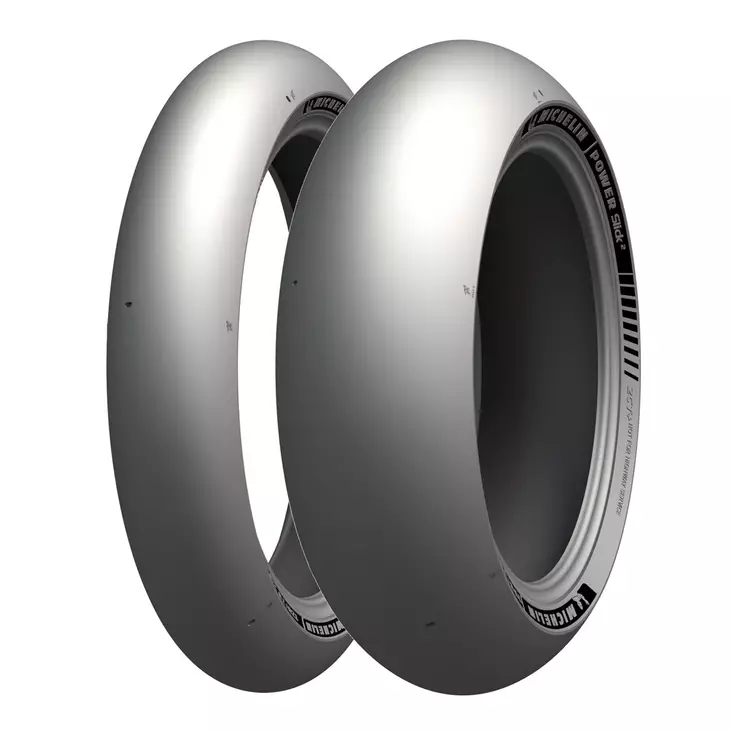 120/70-17 ZR 58W, MICHELIN Power Slick 2 NHS TL, Etu - Renkaat - 319748 - 2