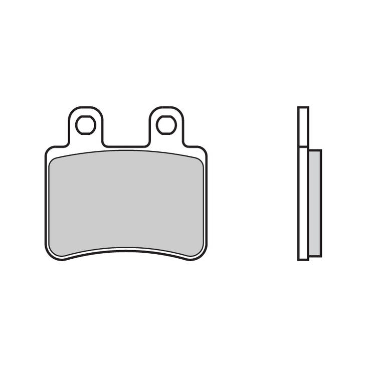 Brembo Jarrupalat Carbon-Ceramic - Jarrupalat - 231-07048 - 1