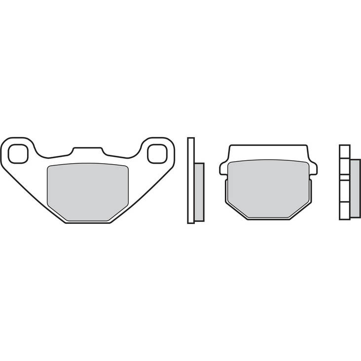 Brembo Jarrupalat Carbon-Ceramic - Jarrupalat - 231-HO1118 - 1