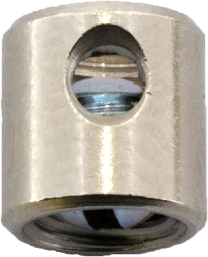 Fix Ruuvinippa, Ø 5,5mm , pituus 5,5mm , vaijeri Ø 1,8mm , (10kpl) - Vaijerit ja nipat - 7-218 - 1