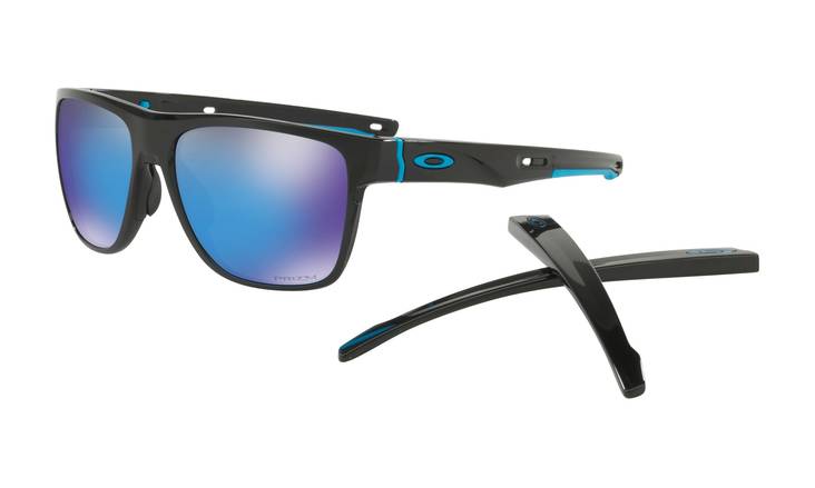 Oakley Sunglasses Crossrange XL Pol Blk w/ PRIZM Sapph - Aurinkolasit - 672-9360-1358 - 1