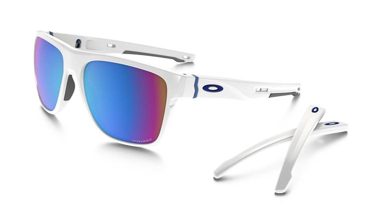 Oakley Sunglasses Crossrange XL PolWht w/ PRIZM Sapph Snow - Aurinkolasit - 672-9360-0858 - 1