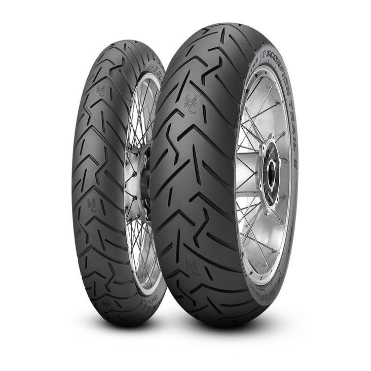 PIRELLI Scorpion Trail II 170/60 ZR 17 M/C 72W TL Re. (D - Multist. 1200 Enduro) - Renkaat - 53-27468 - 1