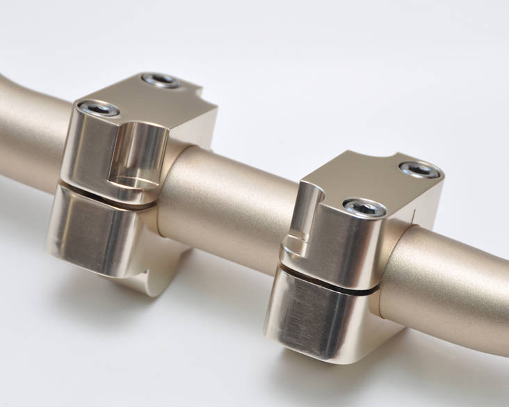 Psychic Kiinnikkeet 28,6mm Titanium - Ohjaustangot ja tarvikkeet - 38-0033-8 - 1