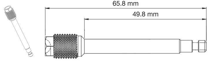 Sbs Sokkatappi takajarrusatulaan Ho/Su - Jarru tarvikkeet - 23-4508 - 3