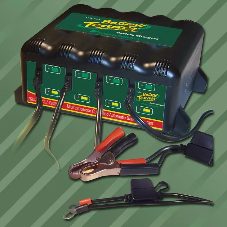 Battery Tender latausasema 12V 1.25A 4:lle akulle - Akkulaturit ja tarvikkeet - 141-022-0148 - 3