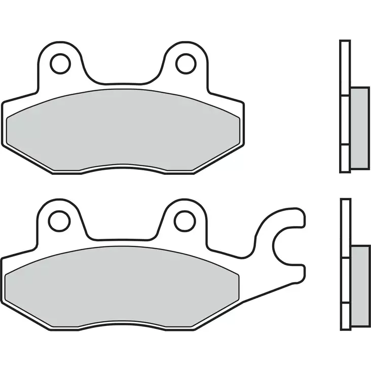 Brembo Jarrupalat Carbon-Ceramic - Jarrupalat - 231-HO4008 - 1