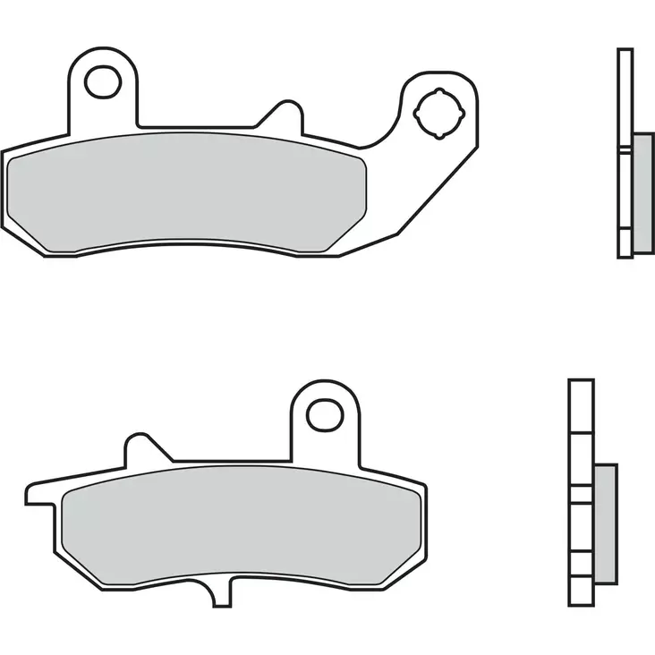 Brembo Jarrupalat Carbon-Ceramic - Jarrupalat - 231-SU1718 - 1