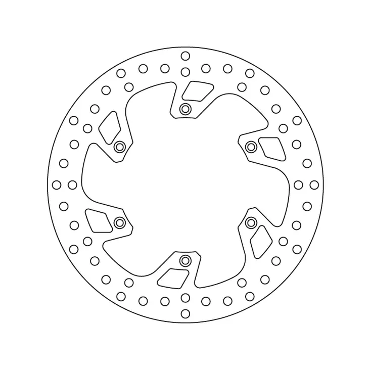 Brembo Serie Oro jarrulevy - Jarrulevyt - 232-68B407B8 - 1